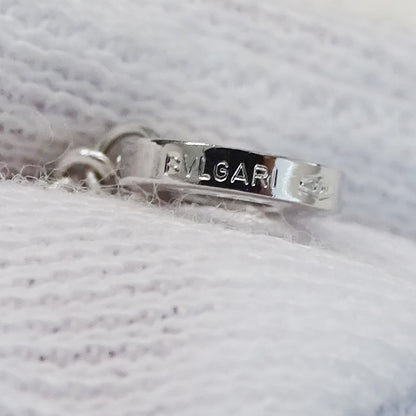 BVLGARI ブルガリ B-zero1 ビーゼロワン エレメント ブレスレット 750WG レディース 磨き済み【中古】