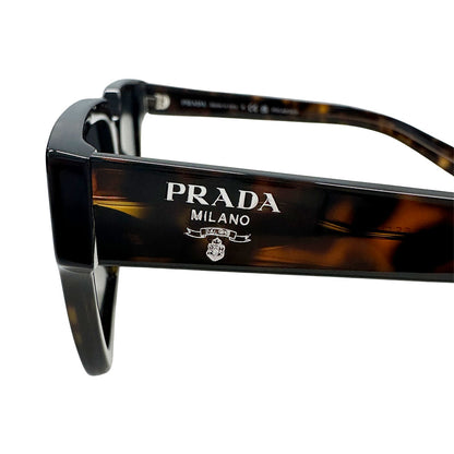 PRADA プラダ サングラス ブラウン SPR-03ZF レディース メンズ 【中古】