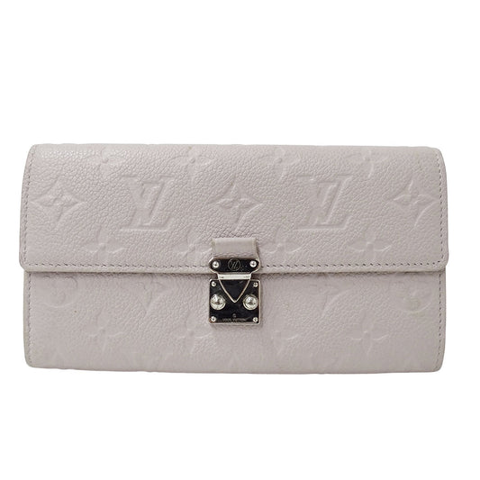 LOUIS VUITTON ルイ・ヴィトン ポルトフォイユ・サラ メティス 長財布 ブルームグレー M13463 モノグラムアンプラント レディース 【中古】