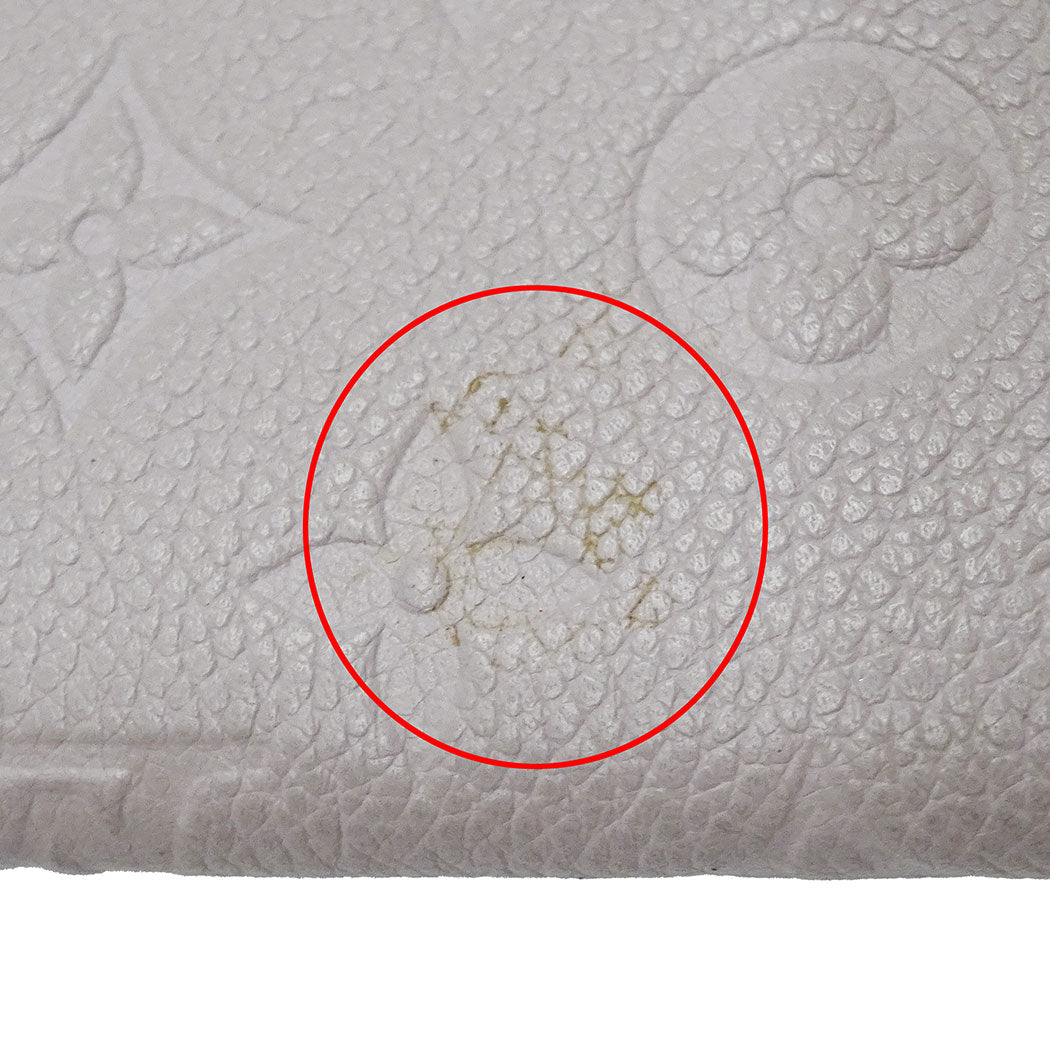 LOUIS VUITTON ルイ・ヴィトン ポルトフォイユ・サラ メティス 長財布 ブルームグレー M13463 モノグラムアンプラント レディース 【中古】