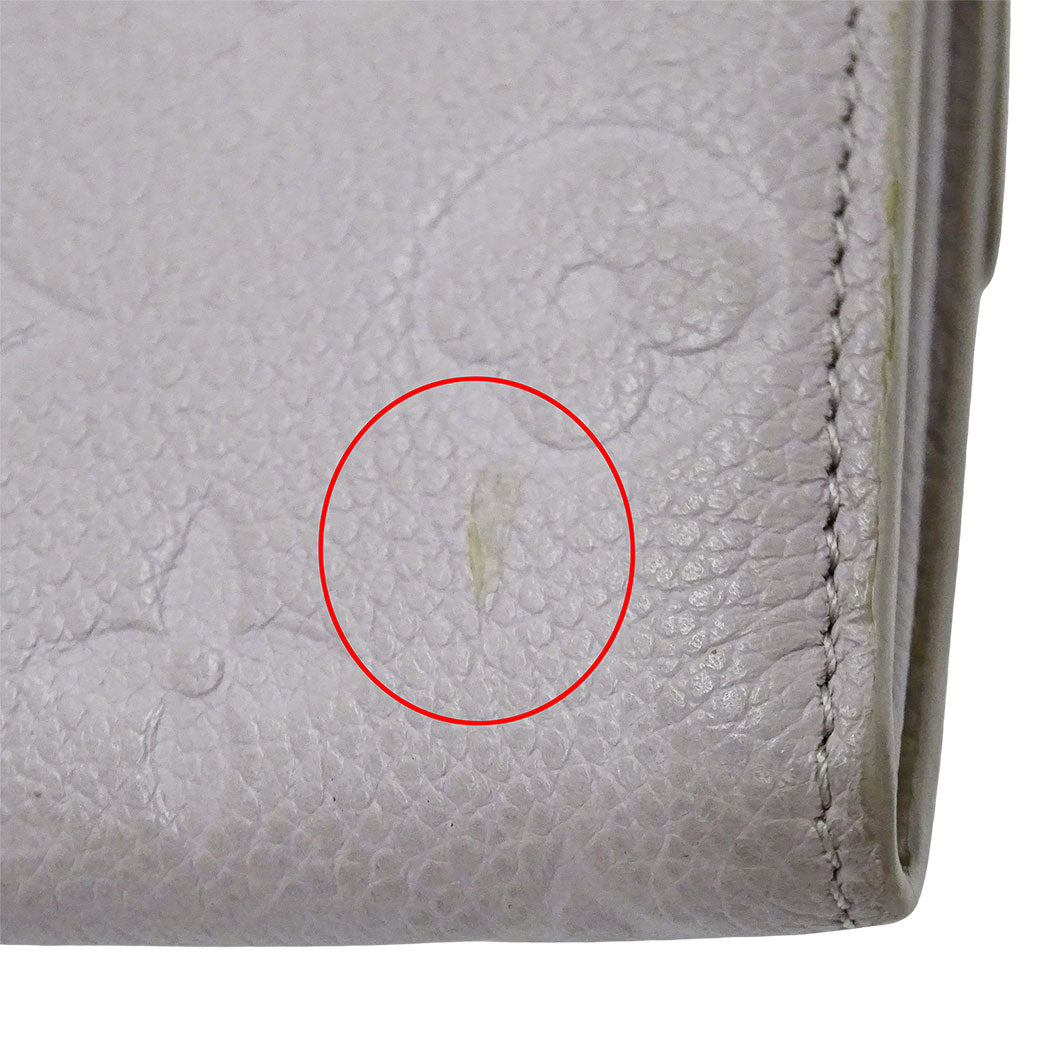 LOUIS VUITTON ルイ・ヴィトン ポルトフォイユ・サラ メティス 長財布 ブルームグレー M13463 モノグラムアンプラント レディース 【中古】