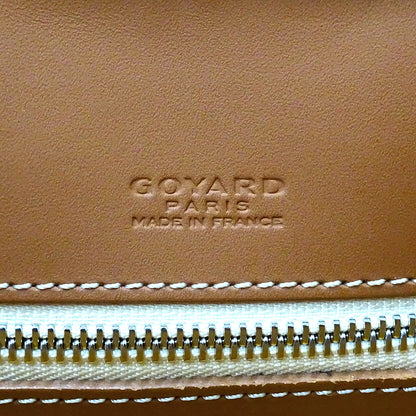 GOYARD ゴヤール アンバサッド ビジネスバッグ ブラック タン コーティングキャンバス メンズ 【中古】