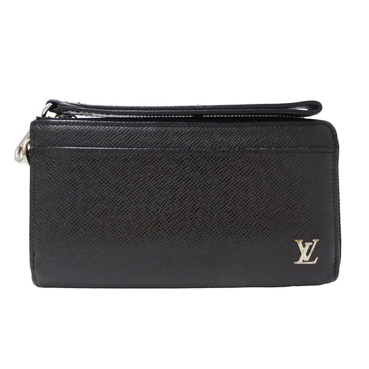 LOUIS VUITTON ルイ・ヴィトン ジッピー・ドラゴンヌ 長財布 タイガ アルドワーズ M69409 メンズ 【中古】