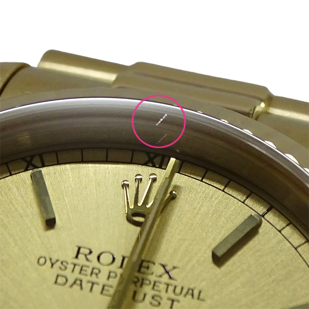 ROLEX ロレックス デイトジャスト 68278G L番 ボーイズ 腕時計 自動巻き AT 18K 750YG 金無垢 OH・磨き済み【中古】