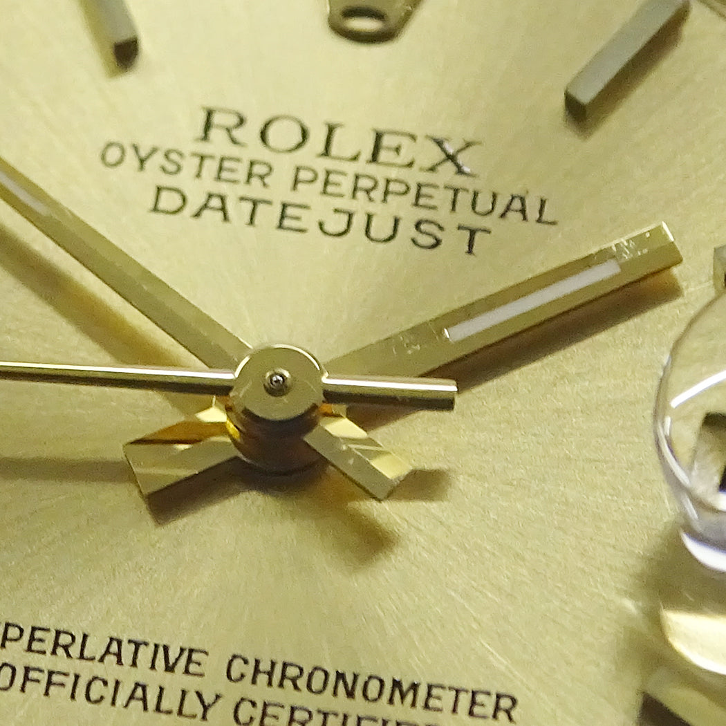 ROLEX ロレックス デイトジャスト 68278G L番 ボーイズ 腕時計 自動巻き AT 18K 750YG 金無垢 OH・磨き済み【中古】