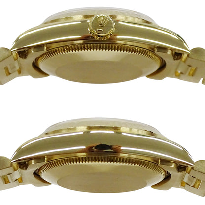 ROLEX ロレックス デイトジャスト 68278G L番 ボーイズ 腕時計 自動巻き AT 18K 750YG 金無垢 OH・磨き済み【中古】
