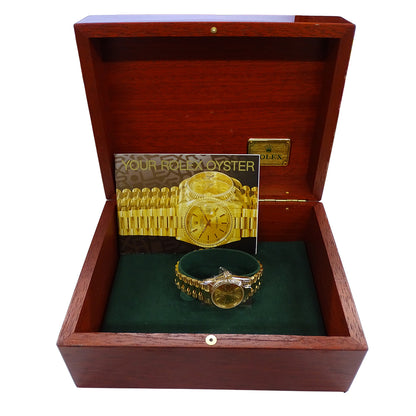 ROLEX ロレックス デイトジャスト 68278G L番 ボーイズ 腕時計 自動巻き AT 18K 750YG 金無垢 OH・磨き済み【中古】