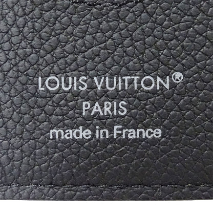 LOUIS VUITTON ルイ・ヴィトン ポルトフォイユ・スレンダー 二つ折り財布 ダモフラージュ ノワール ブラック M14927 メンズ 【中古】