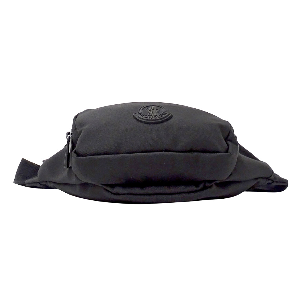 MONCLER モンクレール ボディ・ウエストバッグ ブラック ナイロン メンズ 【中古】