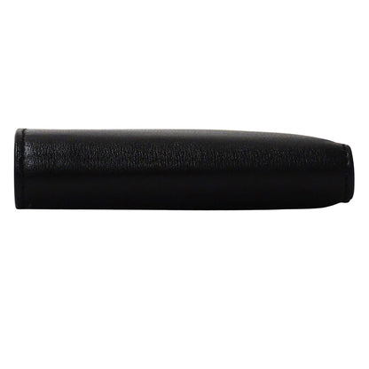 サンローラン SAINT LAURENT タイニーカサンドラ 二つ折り財布 ブラック ゴールド金具 レザー レディース メンズ 【中古】