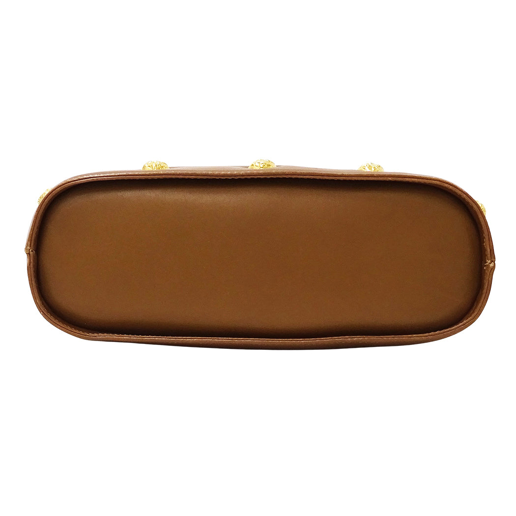 Ferragamo フェラガモ 2wayバッグ ブラウン DQ-21 1668 レザー レディース 【中古】