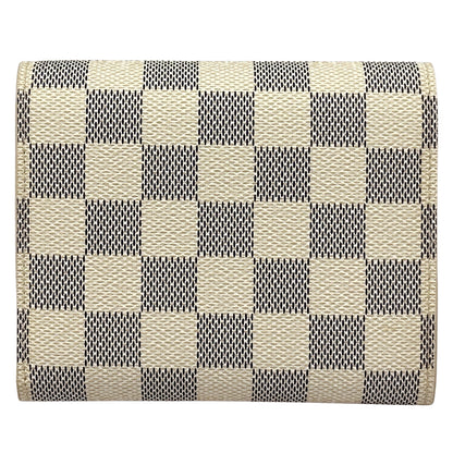 LOUIS VUITTON ルイ・ヴィトン ポルトフォイユ・ジョイ 二つ折り財布 ダミエ アズール ダミエアズール N60030 ダミエアズールキャンバス レディース 【中古】