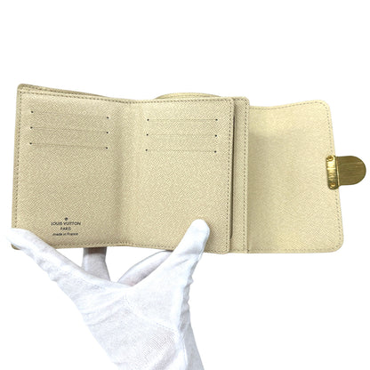 LOUIS VUITTON ルイ・ヴィトン ポルトフォイユ・ジョイ 二つ折り財布 ダミエ アズール ダミエアズール N60030 ダミエアズールキャンバス レディース 【中古】