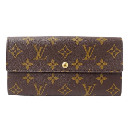 LOUIS VUITTON ルイ・ヴィトン ポルトフォイユ・サラ 長財布 ブラウン M61734 モノグラムキャンバス レディース 【中古】