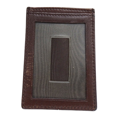 GUCCI グッチ カードケース シマ ブラウン 154666 パスケース レディース メンズ 【中古】