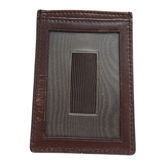 GUCCI グッチ カードケース シマ ブラウン 154666 パスケース レディース メンズ 【中古】