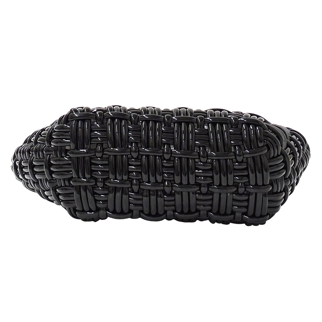 BALENCIAGA バレンシアガ ビストロ XXS 2wayバッグ ブラック 678028 エナメル レディース 【中古】