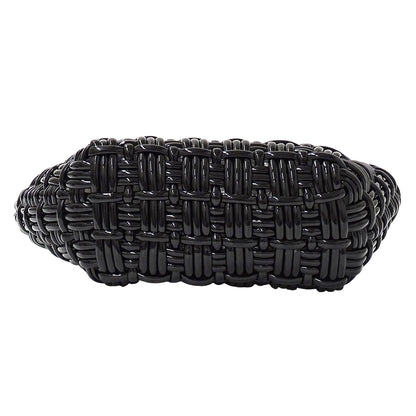 BALENCIAGA バレンシアガ ビストロ XXS 2wayバッグ ブラック 678028 エナメル レディース 【中古】