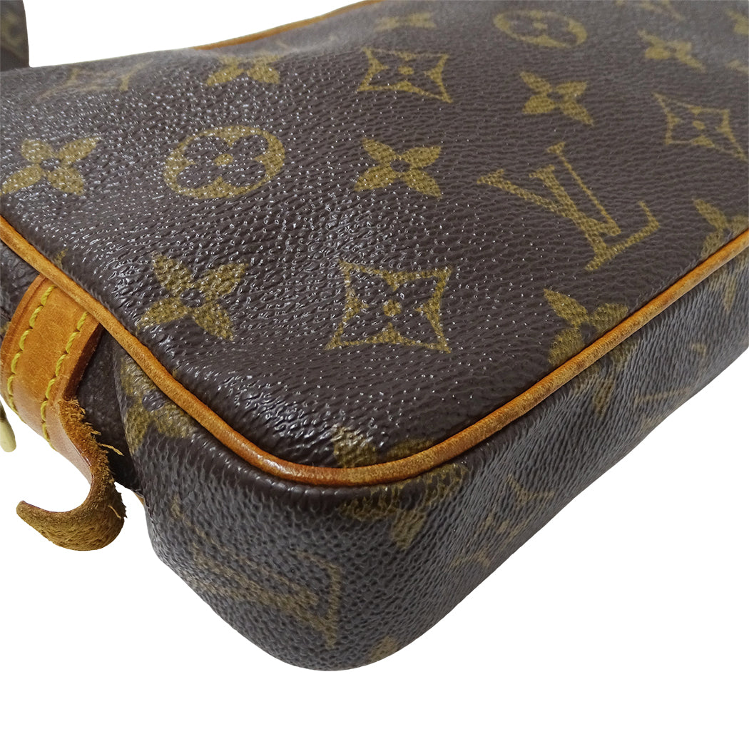 LOUIS VUITTON ルイ・ヴィトン ポシェット マルリー バンドリエール ショルダーバッグ モノグラム M51828 レディース 【中古】