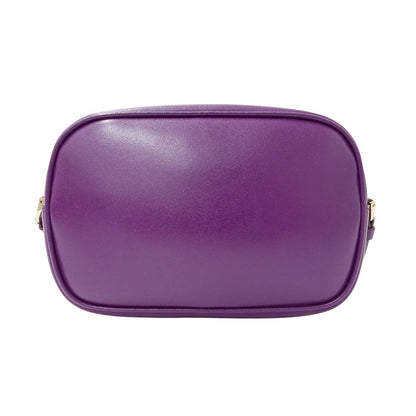 Ferragamo フェラガモ ショルダーバッグ ヴァラリボン パープル レザー レディース 【中古】