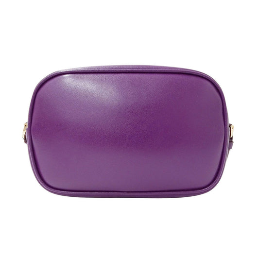 Ferragamo フェラガモ ショルダーバッグ ヴァラリボン パープル レザー レディース 【中古】