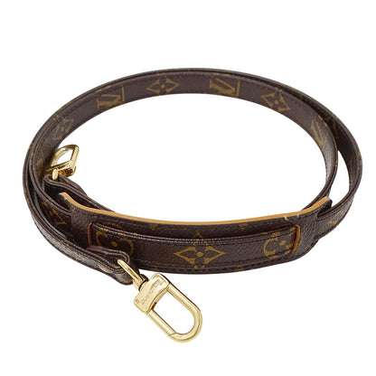 LOUIS VUITTON ルイ・ヴィトン ショルダーストラップ モノグラム ブラウン モノグラムキャンバス レディース メンズ 【中古】