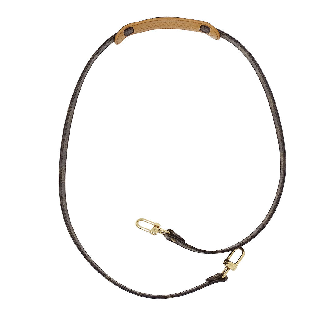 LOUIS VUITTON ルイ・ヴィトン ショルダーストラップ モノグラム ブラウン モノグラムキャンバス レディース メンズ 【中古】