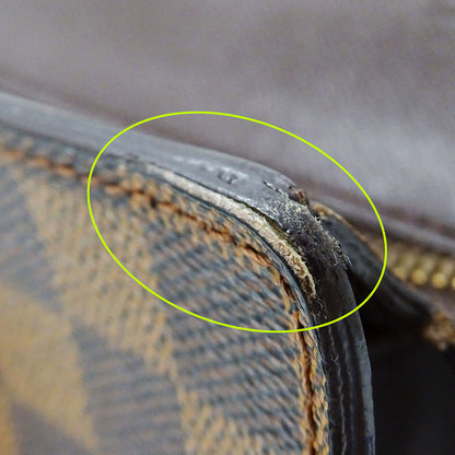 LOUIS VUITTON ルイ・ヴィトン ヴェニスPM ハンドバッグ ダミエ ブラウン N51145 ダミエキャンバス レディース メンズ 【中古】