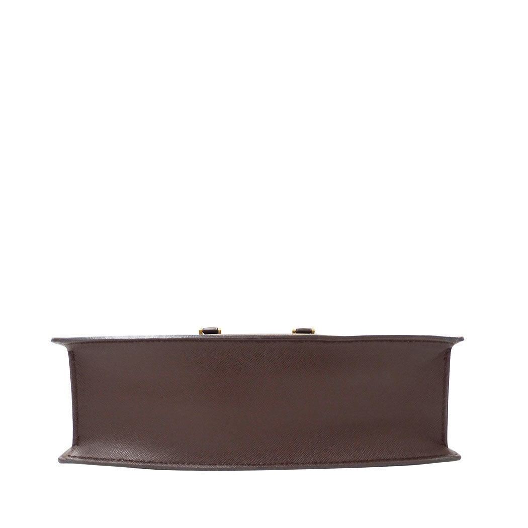 LOUIS VUITTON ルイ・ヴィトン ヴェニスPM ハンドバッグ ダミエ ブラウン N51145 ダミエキャンバス レディース メンズ 【中古】