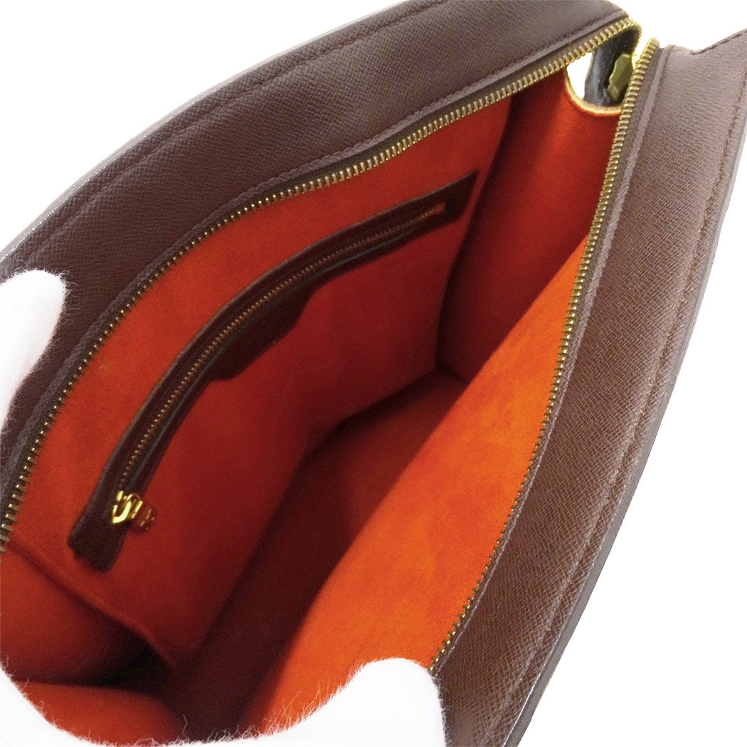 LOUIS VUITTON ルイ・ヴィトン ヴェニスPM ハンドバッグ ダミエ ブラウン N51145 ダミエキャンバス レディース メンズ 【中古】