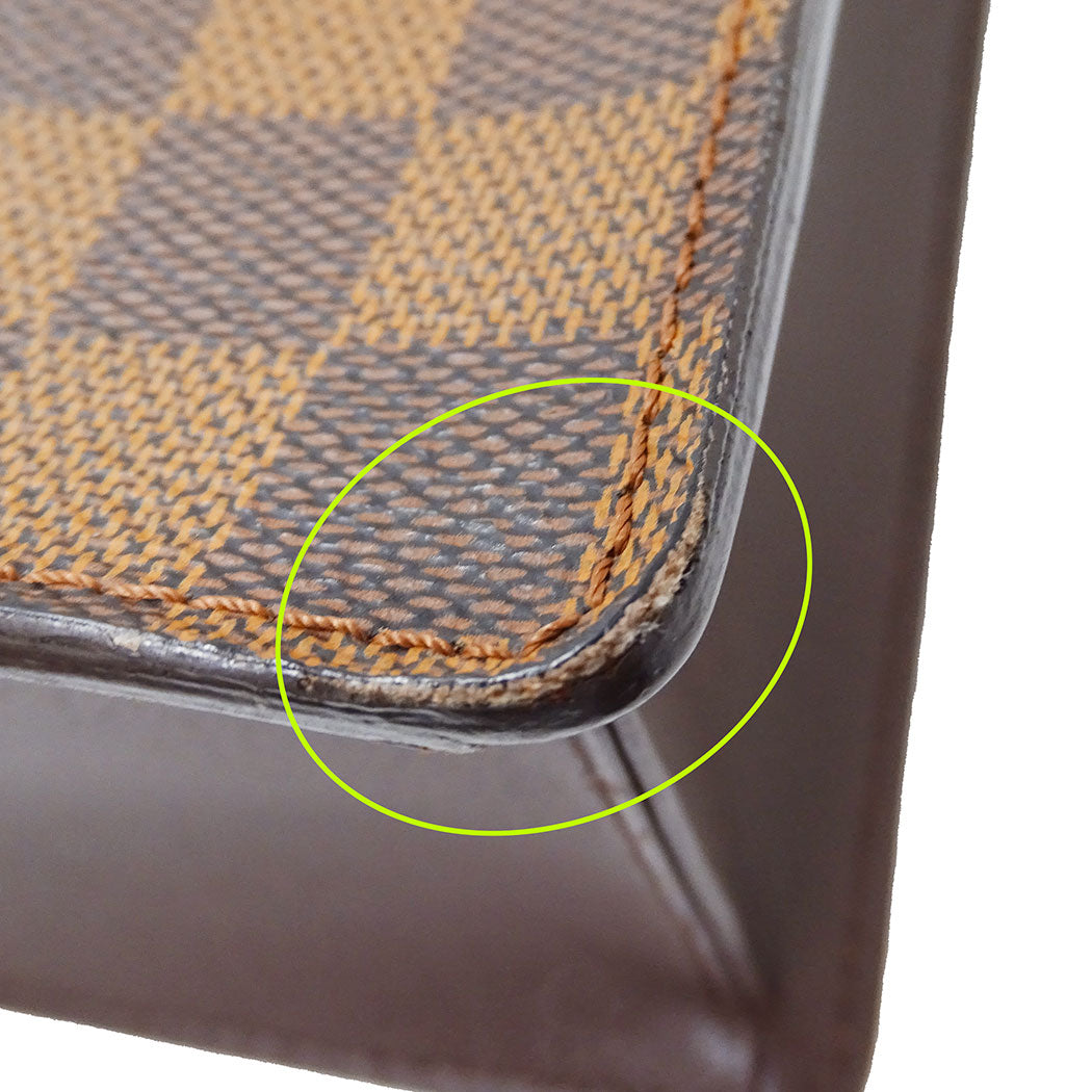 LOUIS VUITTON ルイ・ヴィトン ヴェニスPM ハンドバッグ ダミエ ブラウン N51145 ダミエキャンバス レディース メンズ 【中古】