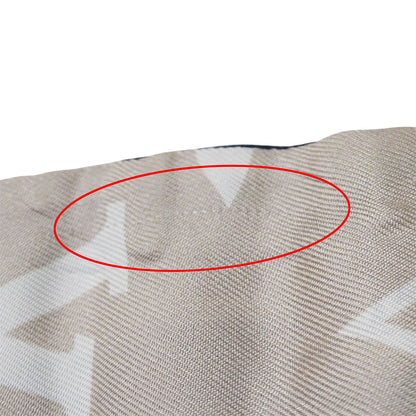 LOUIS VUITTON ルイ・ヴィトン バンドーBB・アルティメット スカーフ ブルーマリーヌ M77778 シルク レディース 【中古】