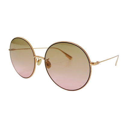 Dior ディオール ディオールソサエティ サングラス ピングゴールド メタル レディース 【中古】