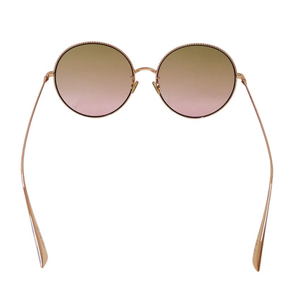 Dior ディオール ディオールソサエティ サングラス ピングゴールド メタル レディース 【中古】