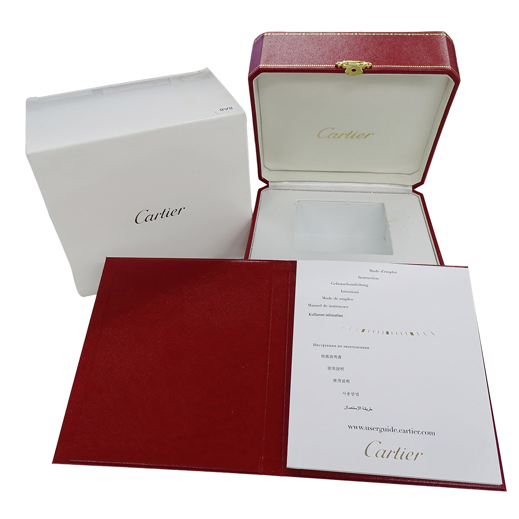 Cartier カルティエ タンクソロ SM W1018755 レディース 腕時計 クオーツ 750YG レザー 磨き済み【中古】