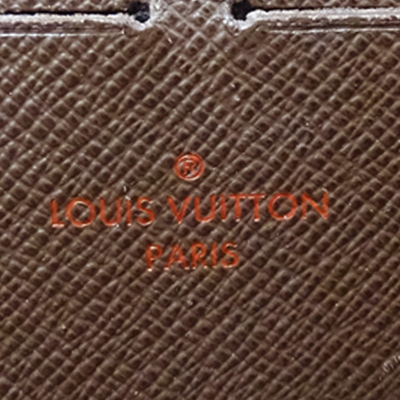 LOUIS VUITTON ルイ・ヴィトン ジッピーウォレット 長財布 ダミエ エベヌ N60015 レディース メンズ 【中古】