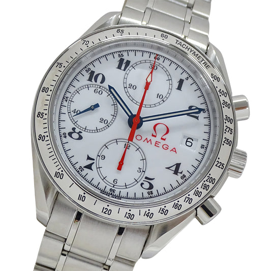 OMEGA オメガ スピードマスター 3515.20 メンズ 腕時計 デイト オリンピック限定 自動巻き SS 磨き済み【中古】