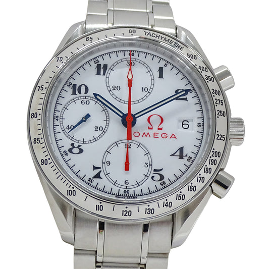 OMEGA オメガ スピードマスター 3515.20 メンズ 腕時計 デイト オリンピック限定 自動巻き SS 磨き済み【中古】