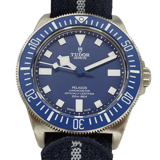 TUDOR チューダー ペラゴス FXD 25707B/24 メンズ 腕時計 自動巻き AT チタン ファブリック【中古】