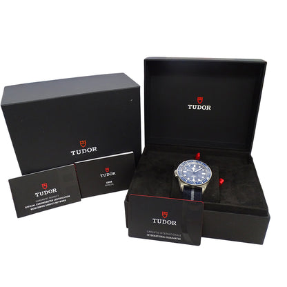 TUDOR チューダー ペラゴス FXD 25707B/24 メンズ 腕時計 自動巻き AT チタン ファブリック【中古】