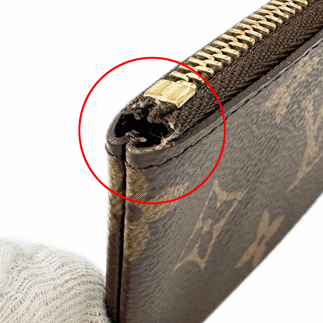 LOUIS VUITTON ルイ・ヴィトン ポシェット クレ コインケース モノグラム M62650 レディース メンズ 【中古】