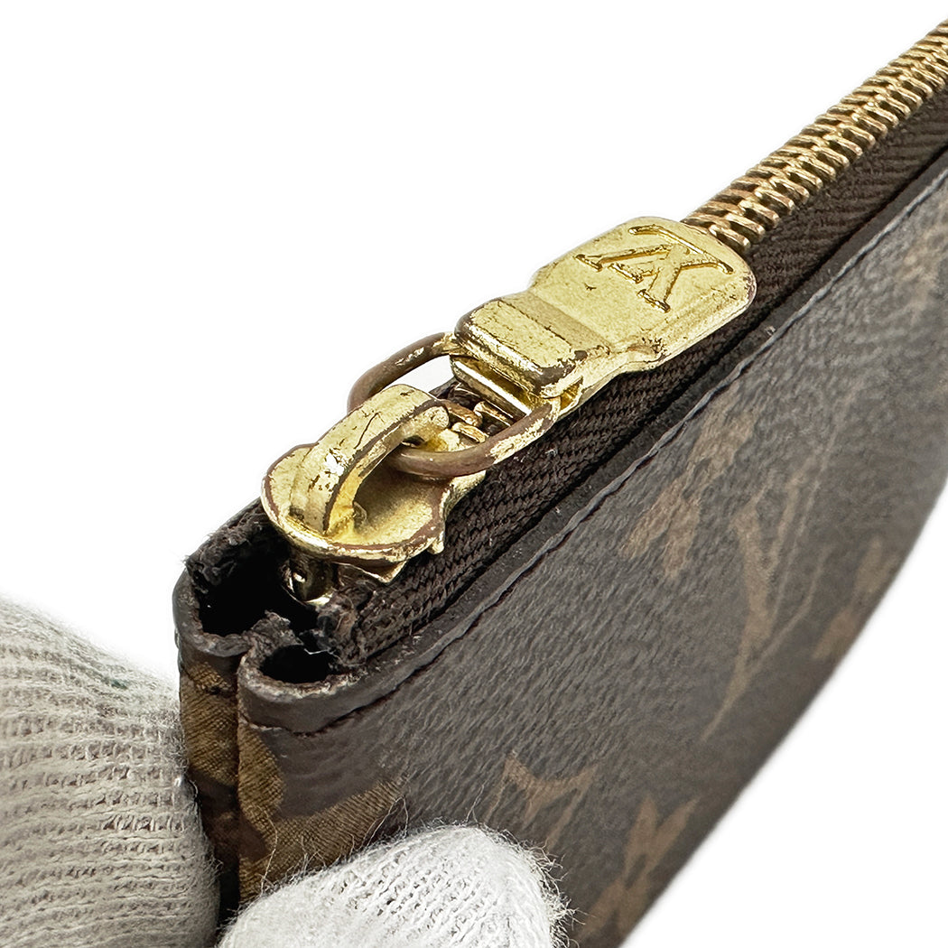 LOUIS VUITTON ルイ・ヴィトン ポシェット クレ コインケース モノグラム M62650 レディース メンズ 【中古】