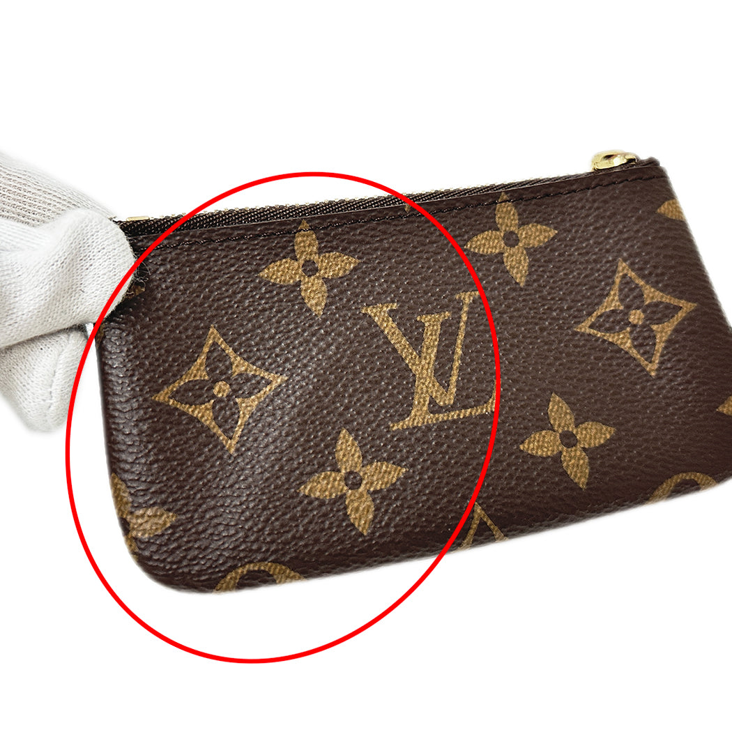 LOUIS VUITTON ルイ・ヴィトン ポシェット クレ コインケース モノグラム M62650 レディース メンズ 【中古】