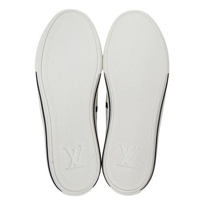 LOUIS VUITTON ルイ・ヴィトン スニーカー ホワイト レザー メンズ 【中古】