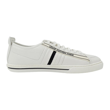 LOUIS VUITTON ルイ・ヴィトン スニーカー ホワイト レザー メンズ 【中古】