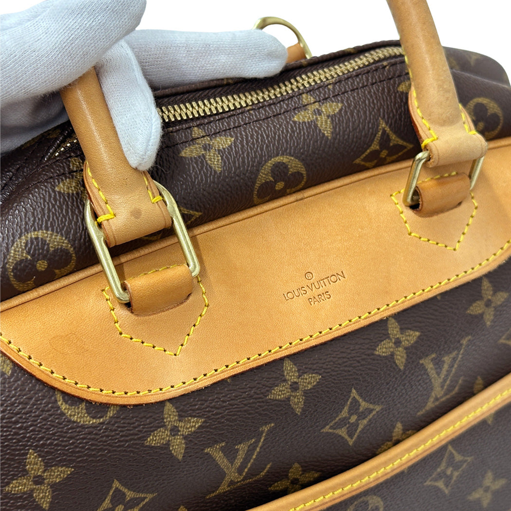 LOUIS VUITTON ルイ・ヴィトン ドーヴィル ハンドバッグ モノグラム M47270 レディース メンズ 【中古】