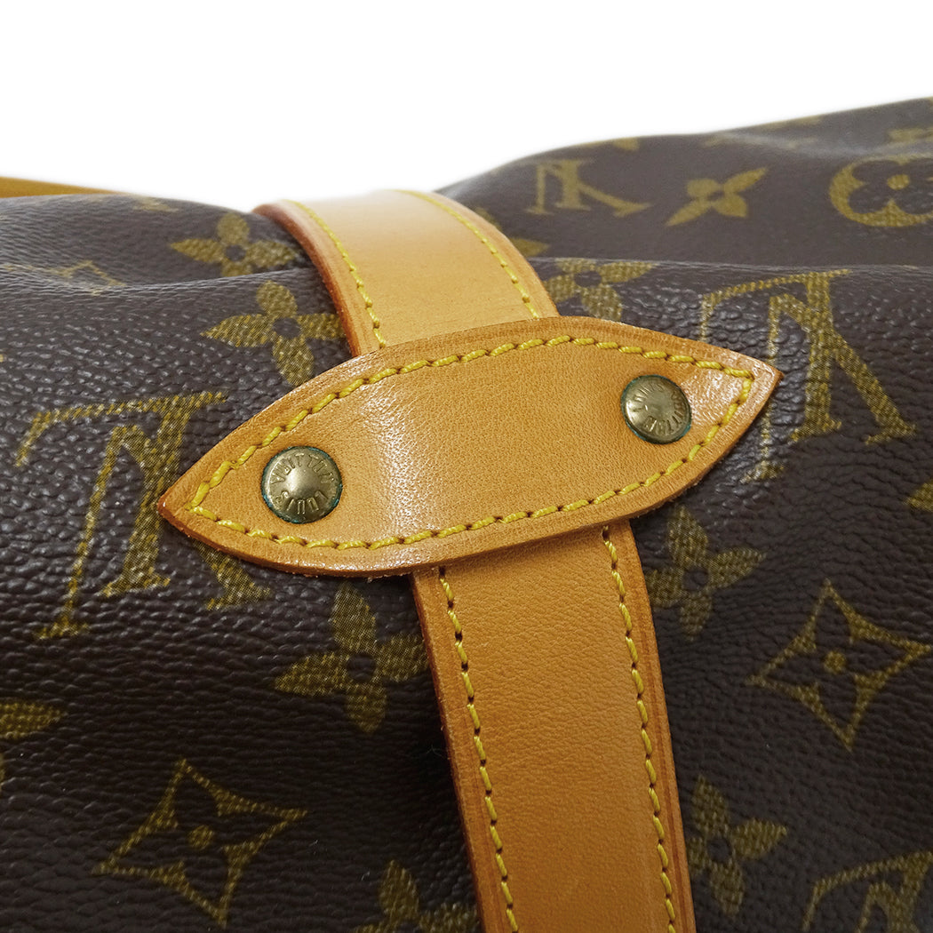 LOUIS VUITTON ルイ・ヴィトン ソミュール 30 ショルダーバッグ モノグラム M42256 レディース メンズ 【中古】