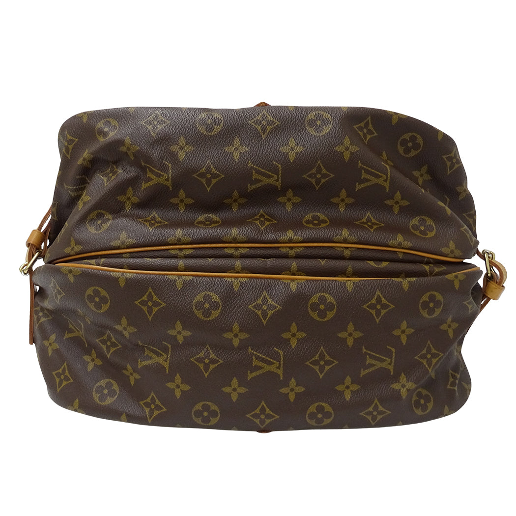 LOUIS VUITTON ルイ・ヴィトン ソミュール 30 ショルダーバッグ モノグラム M42256 レディース メンズ 【中古】
