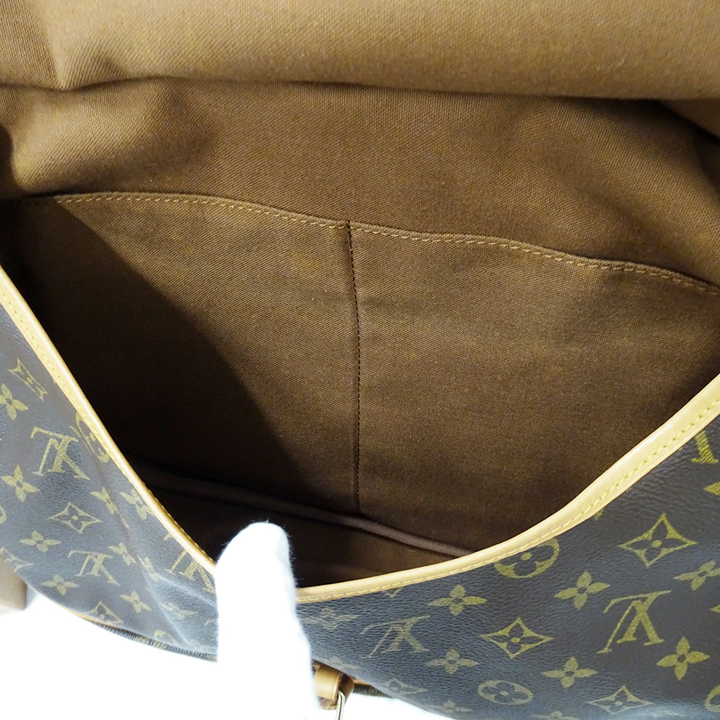 LOUIS VUITTON ルイ・ヴィトン ソミュール 30 ショルダーバッグ モノグラム M42256 レディース メンズ 【中古】