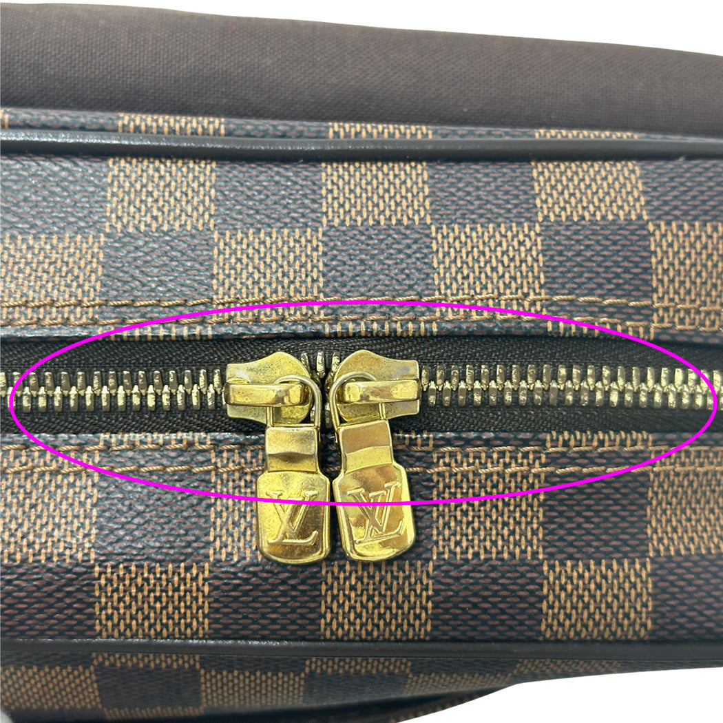 LOUIS VUITTON ルイ・ヴィトン シェルトンMM ショルダーバッグ ダミエ N41149 レディース メンズ 【中古】
